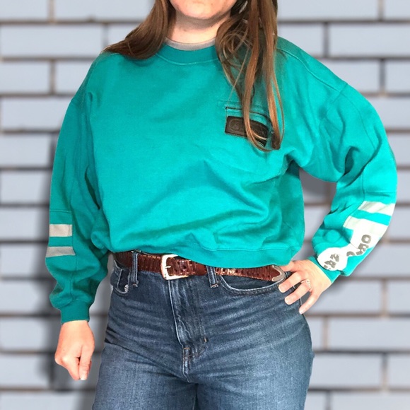 Express Tops - Vintage Express crewneck sweatshirt cropped